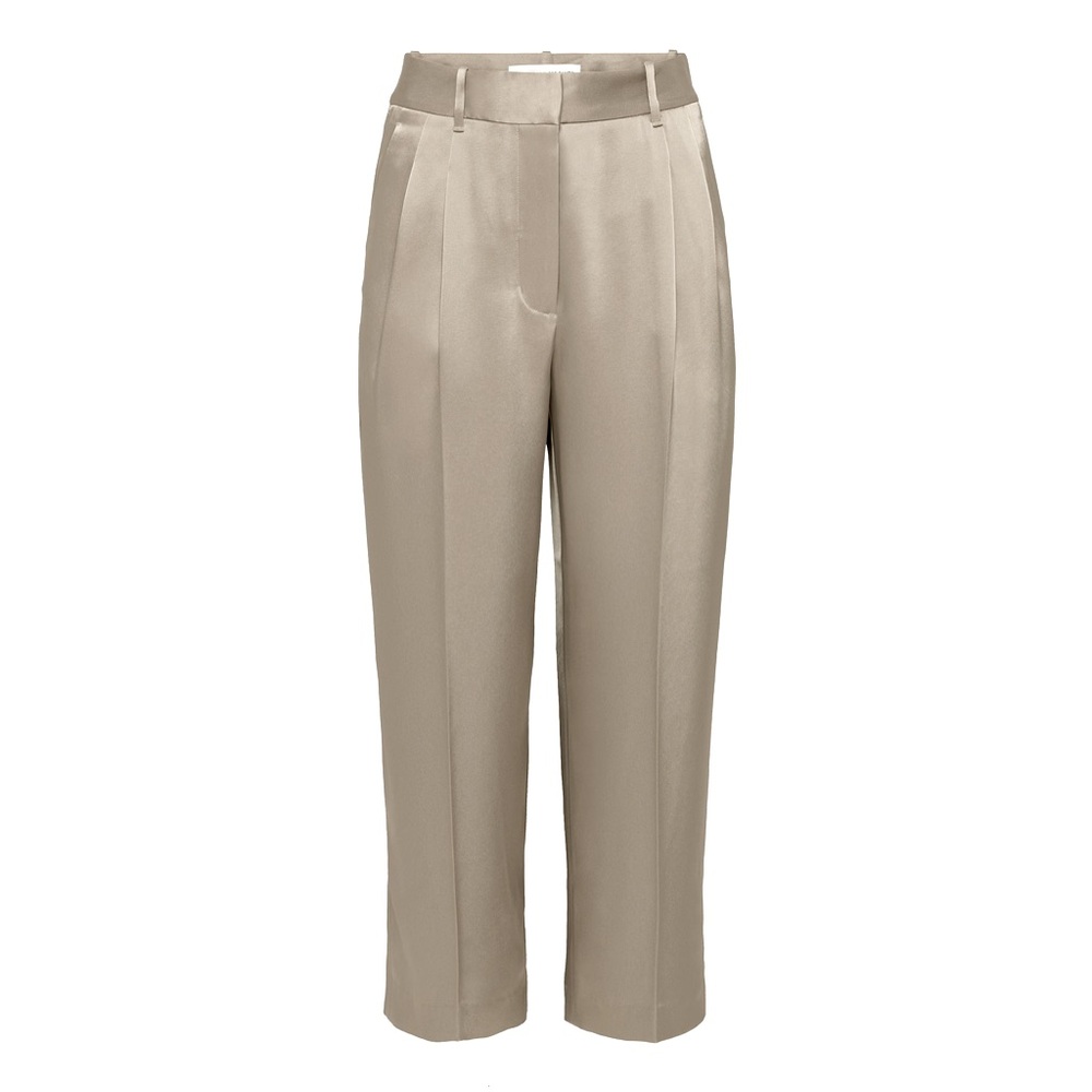 Aritzia Tan Cropped Pants
